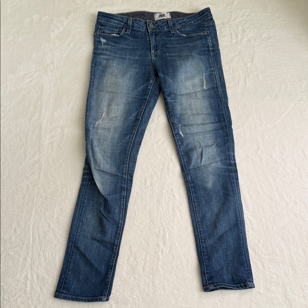 PAIGE Medium Blue Wash Jeans